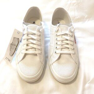 Superga 2750 White Canvas Sneaker